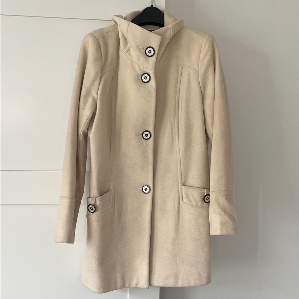 George Simonton Cream Trench Coat
